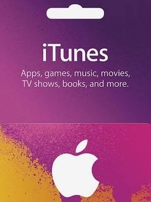 iTunes gift card